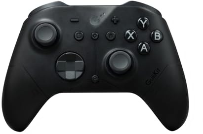 GuliKit ES Pro Controller Per PC/Switch 2, Con TMR Joysticks, 950mAh Batteria, 3 Modalità-Bluetooth,Cavo e Hyperlink Per PC/Switch &Switch 2 /iOS/macOS,Nero