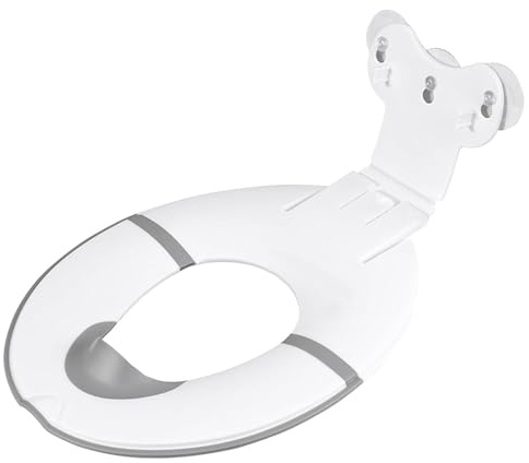 Akfldms Fällbar Potty Träningsstol, Justerbar Längd Barntoalettstol för Resor med Sugkoppsdesign