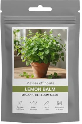Planta Melisa Natural en Semillas para Cultivo Fácil en Casa – DECOALIVE