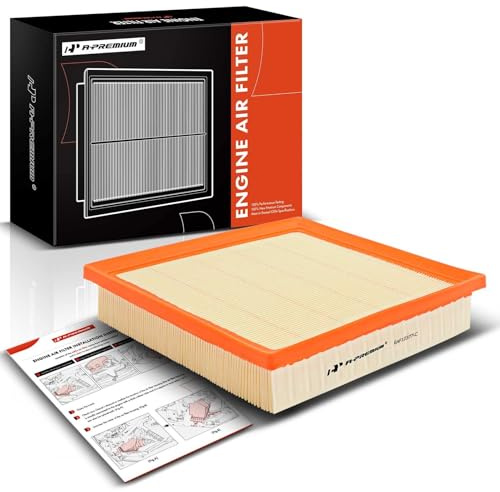 A-Premium Engine Air Filter Compatible with Lexus ES350 2019-2022 & Toyota Avalon 2019-2022, Camry 2018-2022, Highlander 2020-2022, RAV4 2019-2022, Flexible Panel, Replace# 17801-F0060