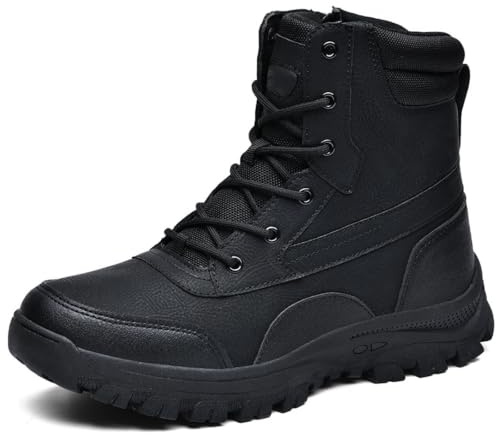 Wizeny Bottes Militaire Homme Bottes de Rangers Combat Tactiques | Légères,Respirantes,Randonnée,Travail,D'extérieur,Police,Patrouille,Armée