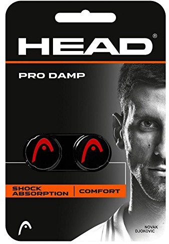 HEAD-Pro Damp Tennis Dampener (Black/Red)