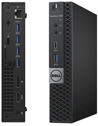 Dell Optiplex 7050 Micro Desktop PC, Intel Core i7-6700T, 32GB RAM, 1TB SSD, WiFi, Win 11 Pro (Renewed)
