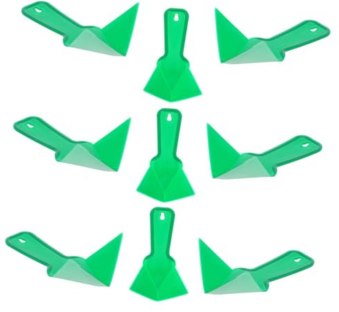 SEWOART 10pezzi Cazzuola Angolare Angoli Interni Esterni Strumento Modellante Per Intonaco Muro Ergonomico Resistente e Pratico Per Rifinitura Spigoli