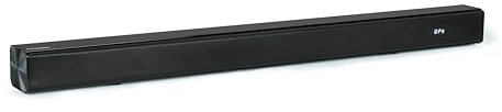 Metronic 477591 Barre de Son TV 2.0 Bluetooth 5.3, Enceinte Home Cinema Type Soundbar pour Téléviseur Toutes Marques, Télécommande, Montage Mural ou à Poser