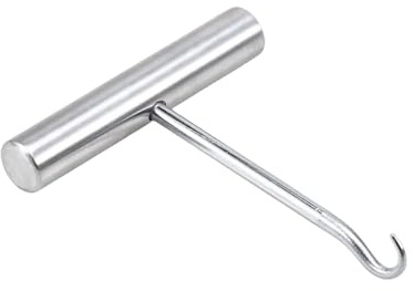 Tennis Racket String Assistance Puller Stainless Steel Racquet Pull Hook Stringing Tool For Badminton Squash Racket Badminton String Puller