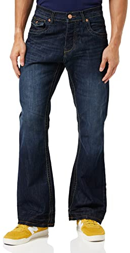Raw Indigo Ltd A31 Jean Bootcut, Darkwash, 34 R Homme