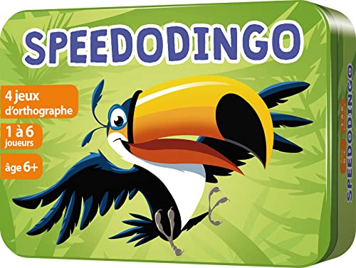 Asmodee Aritma - SPEEDODINGO CP/CE2 - Jeu de Société Éducatif dès 6 Ans