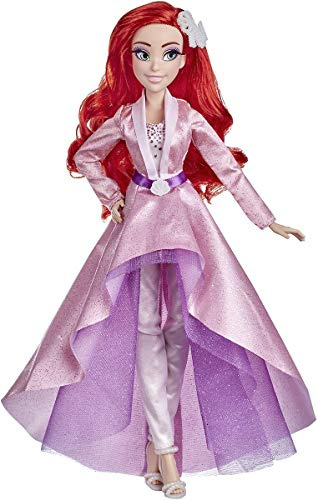 Hasbro Disney Prinzessinnen Prinzessin Style Serie 07 Arielle, Moderne Modepuppe mit Ohrringen und Schuhen, für Mädchen ab 6 Jahren E9157
