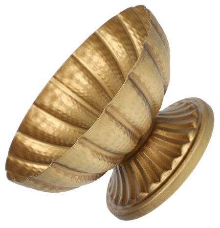 DECHOUS Vintage Iron Vase Floor Planter Roman Column Outdoor Wedding Decorative Plant Holder Indoor Rustic Garden Ornaments