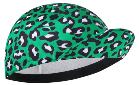 Cappellino Ciclismo Uomo in Poliestere - Berretto Sottocasco Traspirante con Protezione UV e Fascia Assorbente, Copricapo Sportivo per Bici da Corsa, Mountain Bike e Attività Outdoor(Unisex)
