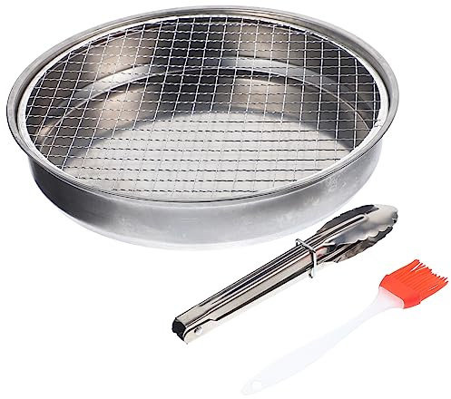 SEWOART Parrilla De Barbacoa Carbon Parrilla Portátil Pequeña Práctica Para Acampar Al Aire