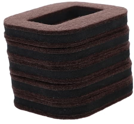 HOMSFOU 5 Piezas Almohadillas Antideslizantes para Ruedas Protectores Fieltro para Sillas Oficina Tazas Fieltro Muebles Fijadores Rápidos para Madera Baldosa y Moqueta