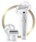 Braun Silk-épil 9 Flex Depilatore Donna, Epilatore Elettrico Donna con Testina Flessibile e Spazzola Pulizia Viso, Tecnologia MicroGrip, Cappuccio Massaggiante, Idea Regalo, SE 9030, Bianco e Oro