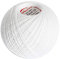Cotton Crochet Yarn Double Mercerized Thread 220yd/200m Ball 1.05oz/30g Knitting Tatting Emroidery Size 15 White (0400)