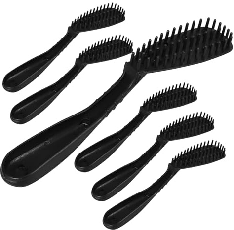 FRCOLOR Hair Dye Brush Creative Hairdressing Comb 5.11 Inch Salon Tool for Precise Hair Coloring and Diy Dye Application