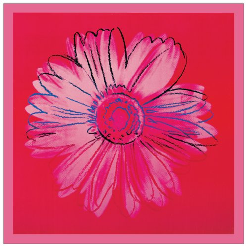 Artopweb Warhol-Daisy, C.1982 Pannello Decorativo, Legno MDF, Multicolore, 35x35 Cm