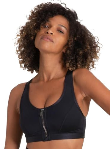 Dorina Damen Sport BH, Extreme, Schwarz ,M