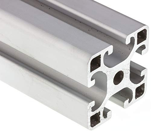 RS PRO Serie 2 Alu Strebenprofil 40 x 40 mm, 4-fach Nut 8mm, Länge 2000mm