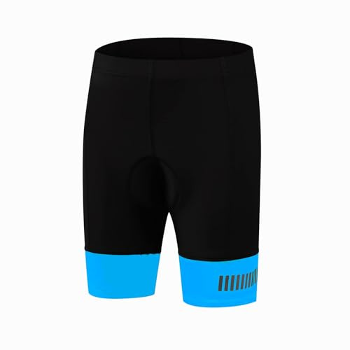 KID1234 Boys Cycling Pants 3D Padded Shorts Girls Bike Shorts Black Bike Shorts for Kids