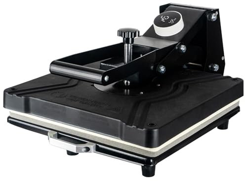 XDOVET Wärmepresse, Digitale Wärmepresse 15 x 15 Zoll Sublimationswärmepresse, Wärmepresse für T-Shirts/Porzellanfliesen/DIY