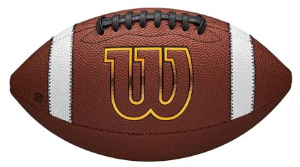 WILSON GST SpeedSkin Football - Brown, Peewee Size