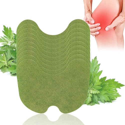 AOOWU Knee Pain Relief Patch, 24PCS Knee Patches Pain Relief Plaster, Long Lasting Effect Warming Arthritis Pain Relieving Plaster for Relief Neck/Knee/Muscles Joints Pain