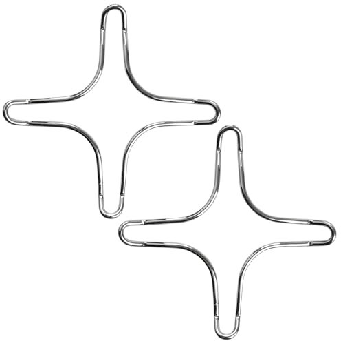 ALGOMAS® Pack de 2 Reductores para Cocina de Gas | Adaptador Universal de 13 cm | Soporte Estable para Cafeteras y Ollas Pequeñas