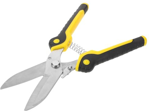 OATIPHO Cortador de Metal de Acero Inoxidable, Tijeras de Hojalatero de Alta Resistencia, Herramienta Manual para Cortar Chapa Metálica, Tijeras para Alambre, Uso Profesional y Bricolaje