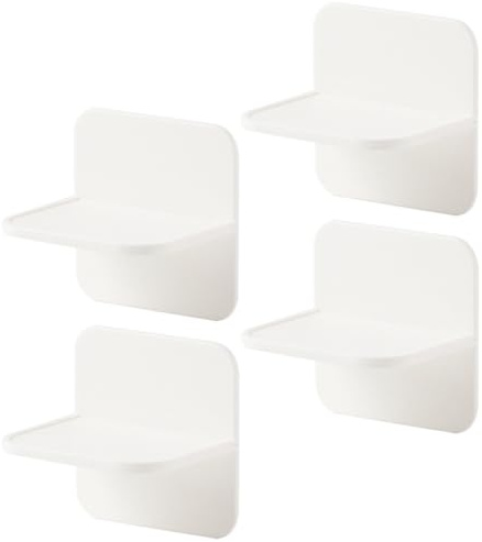 Garneck Conectores Anticaída para Muebles Blanco Hips 4 Piezas Dispositivo de Seguridad para Bebés Fácil de Instalar en Armarios y Cómodas