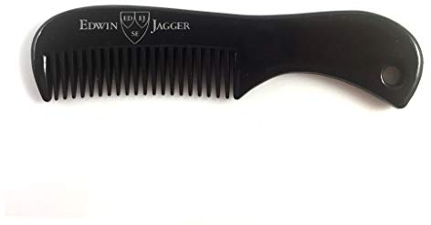 Edwin Jagger Beard & Moustache Comb Black