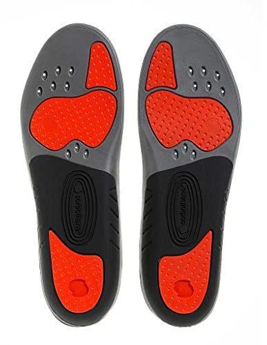 SORBOTHANE Sorbo Pro Insoles Men & Women – Shock Absorbing Inserts for Pronation & Heel Pain Relief – Arch Support Shoe Insole for Running, Walking, Work Boots – Antibacterial, Sizes 3 - 12.5 UK