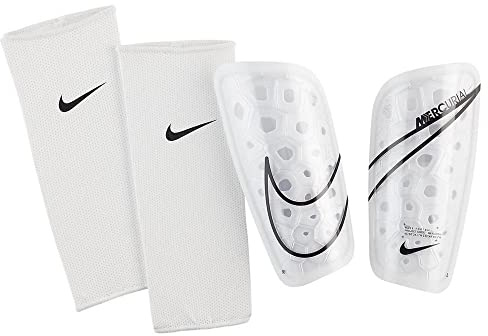 Nike Mercurial Lite Shin Guards White/Black/White MD