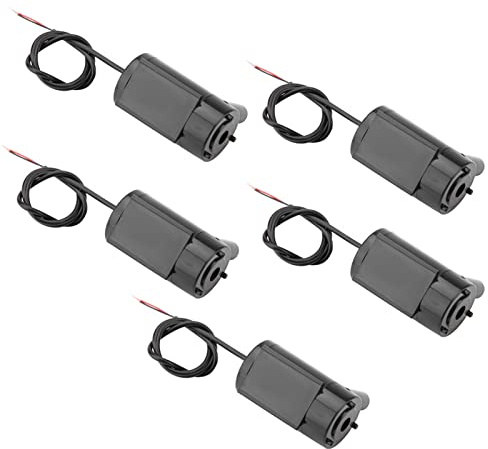 Wakects Mini Bomba Sumergible, Diseño Compacto y de Poco Ruido, 3V 5V con Caudal de 1,2-1,6L/min para Acuarios y Fuentes Pequeñas