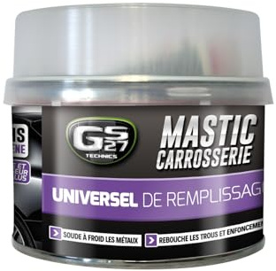 GS27 - Mastic Universel De Remplissage Carrosserie Voiture 500g