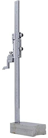 Calibre Pie De Rey, 300mm Calibrador de Altura a Vernier, 0,02mm Precisión Calibre de Alturas de Precisión Trazador de Punta Redonda con Caja de Plástico para Medir Varias Alturas