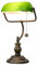 Blivuself Grüne Banker Lampe Buntglas Lampen Vintage Schlafzimmer Nachttisch Studie Reißverschluss Zug Kette Schalter Schreibtisch Licht Retro Büro Led Einstellbare Nachttisch Antik Akzent Desklamp