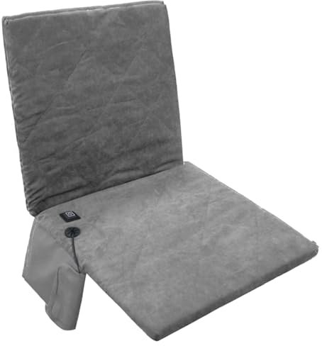 Cuscino per sedili riscaldati portatile USB 3 marcia Plina pieghevole Copertura di sedia a base di sedia riscaldata termica traspirante per sedia da campeggio per sedili da stadio, nessuna banca elet