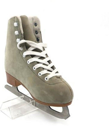 LuminescentDream Schlittschuhe für Anfänger und fortgeschrittene Skater Eiskunstlauf Schuhe professionelle Edelstahlkufe vorgeschliffen Eiskunstlauf Mädchen und Jungen Dicke warme (Größe: 31-42)