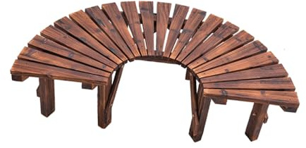 Générique Banc d'arbre Enveloppant, Bancs De Mobilier D'extérieur, Siège Semi-Circulaire, for Jardin, Terrasse, Pelouse, Jardin, Bord De Piscine