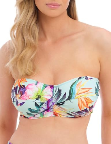 Fantasie Paradiso Underwire Twist Bandeau Bikini Top Parte Superior de Bikini Mujer