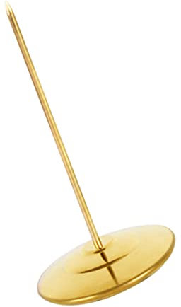 GLEAVI Porte-reçus à Picots Acier Inoxydable Pour Cuisine Porte-menus Porte-mémos Porte-tickets à Broche