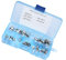 50Pcs Acorn Nuts M3 M4 M5 Acorn Nut, Dome Cap Nut M6 M8 Stainless Steel Hex Acorn Dome CoverAssortment Kit with Storage Box for Screws Bolts