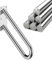 XCRFKGW Handlauf Treppe 1-5 Stufen U-Förmiges Treppengeländer aus Edelstahl sicherheit rutschfester Wandmontierte Badezimmer Griffe für AußEn, Veranden, Garagen Treppenhaus Handläufe (50CM/19.6IN)