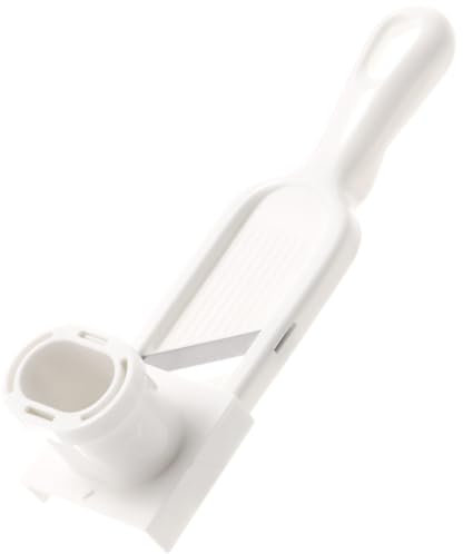 PRETYZOOM Affettatrice Manuale per Verdure Affettatrice per Patatine All'aglio Tagliapasta per Patate - Accessorio da Cucina Salvaspazio