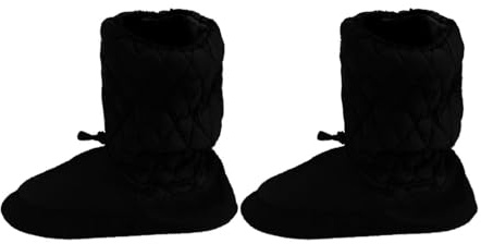 Amagogo Chaussons d'échauffement pour la Danse, Le Ballet et, Chauds pour Femmes, Hommes et Girls de Route, Black M