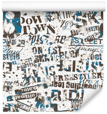 Wallero Papier peint intissé Graffiti miejskie 50×1000 cm