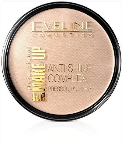 Eveline Cosmetics Art Professional Make-up - Poudre Minérale Matifiante avec Soie, Teinte 31 Transparente