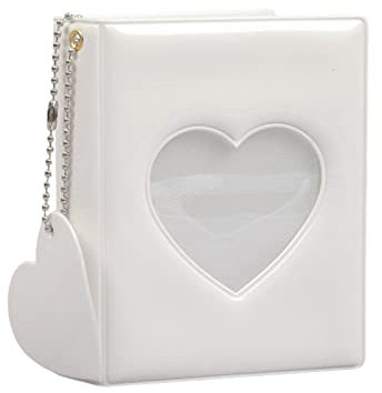 Mini Photocard Holder Binder, Fotoalbum Fotokartenhalter, Photo Kpop Album, Fotoalbum Klein, 32 Taschen Visitenkartentasche für 3 Zoll