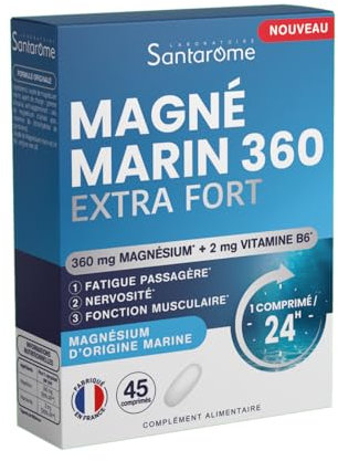 Santarome Magné Marin 360 Extra Fort 45 Comprimés